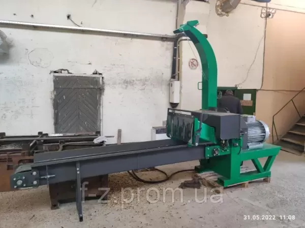 Wood chipper RM220. Disc crusher. Shredder for wood chips 55 kW